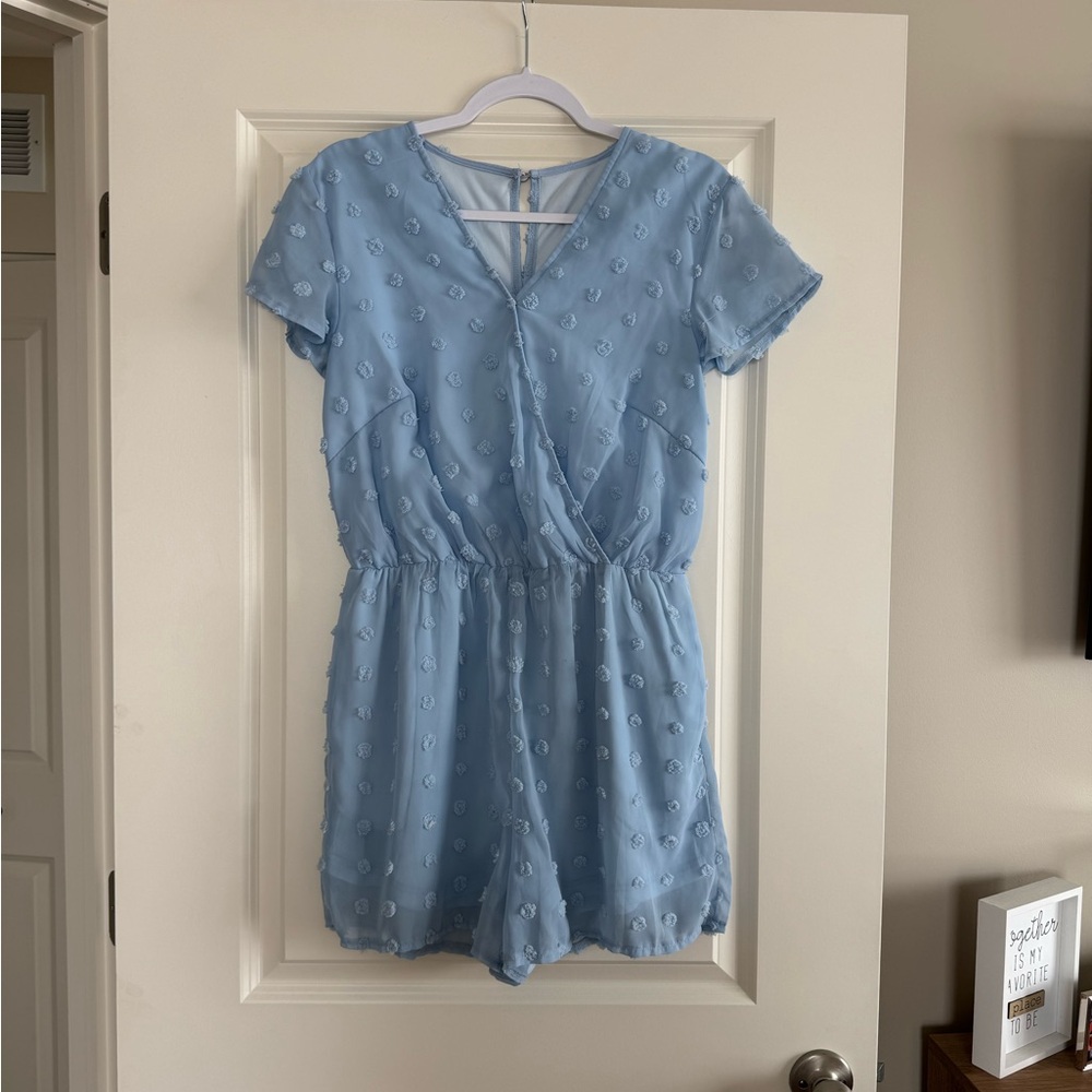 Light Blue Romper